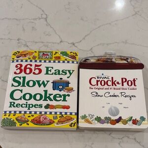 Rival Crock-Pot Slow Cooker Recipe Books